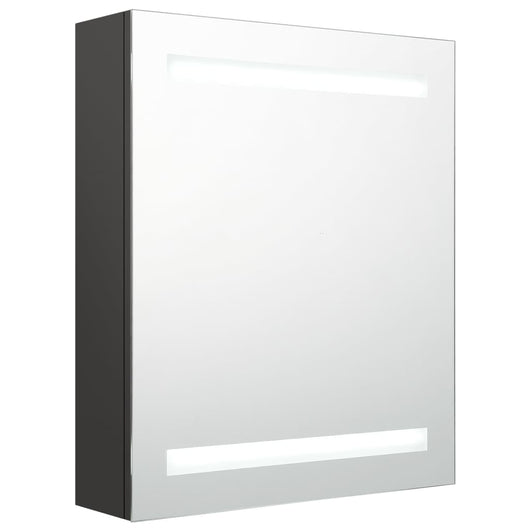 Mobile bagno specchio LED 50 x 14 x 60 cm antracite 02_0006578