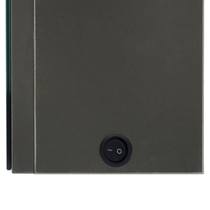 Mobile bagno specchio LED 50 x 14 x 60 cm antracite 02_0006578