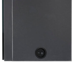 Mobile da bagno specchio LED 62 x 14 x 60 cm grigio 02_0006598