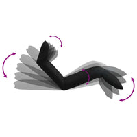 Lettino Prendisole Pieghevole in Tessuto Oxford Nero 316043