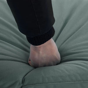 Lettino Prendisole Pieghevole in Tessuto Oxford Grigio 316045