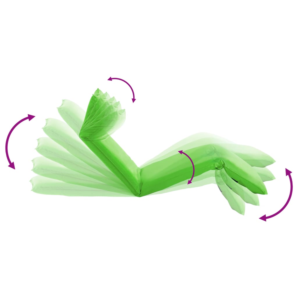 Lettino Prendisole Pieghevole in Tessuto Oxford Verde 316046