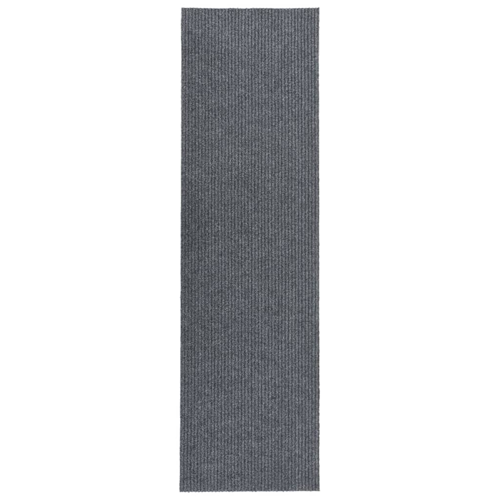 Tappeto Corsia Acchiappa Polvere 100x400 cm Grigio