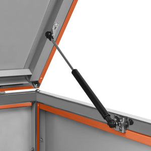 Copribidone per Spazzatura Singolo 69x77,5x112,5cm Acciaio Inox 149562