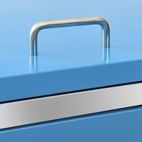 Copri Bidoni Pattume Quadruplo 276,5x77,5x112,5 cm Acciaio Inox 149569