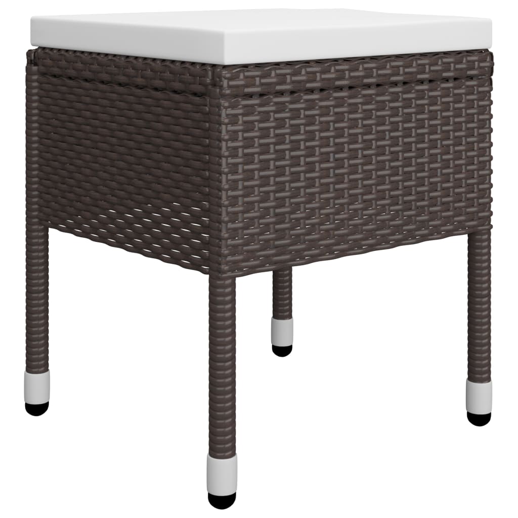 Set Mobili da Pranzo per Giardino 5 pz Marrone 3068694