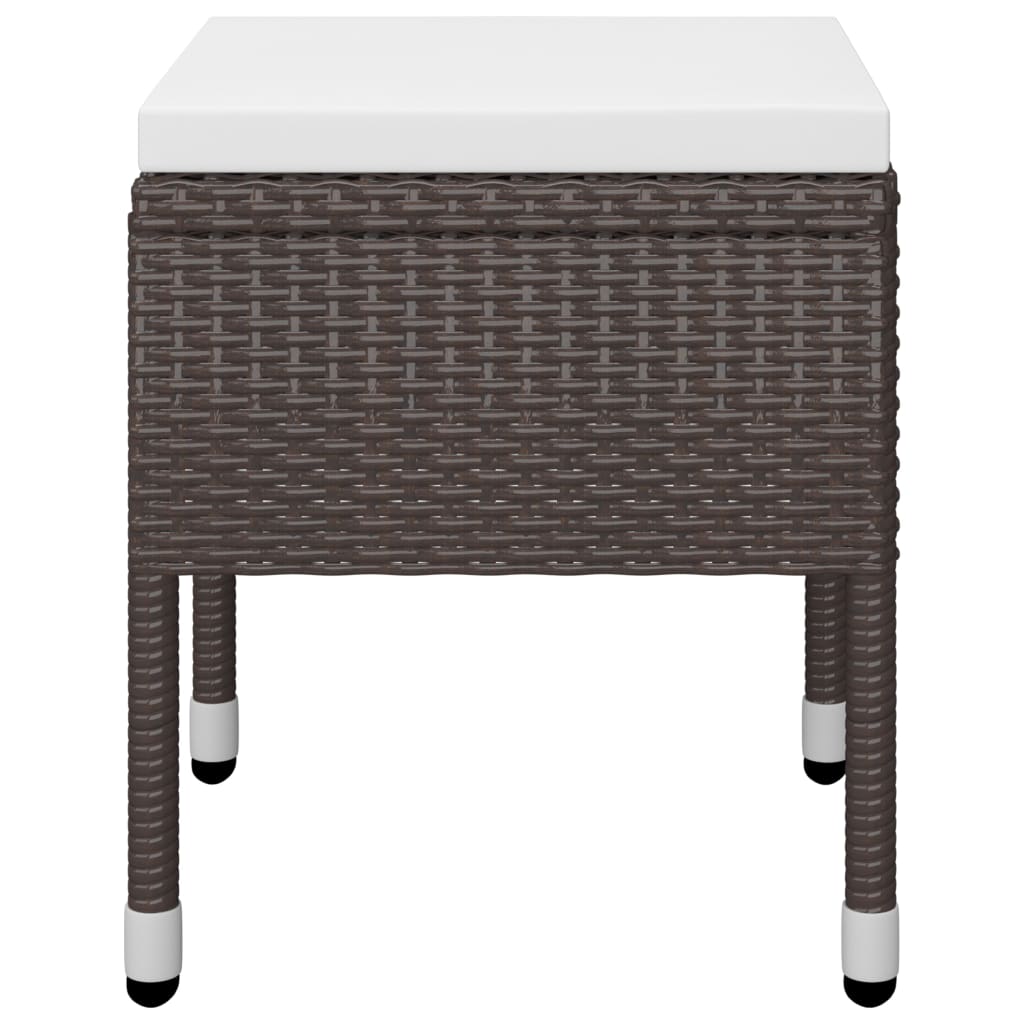 Set Mobili da Pranzo per Giardino 5 pz Marrone 3068694