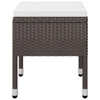 Set Mobili da Pranzo per Giardino 5 pz Marrone 3068694