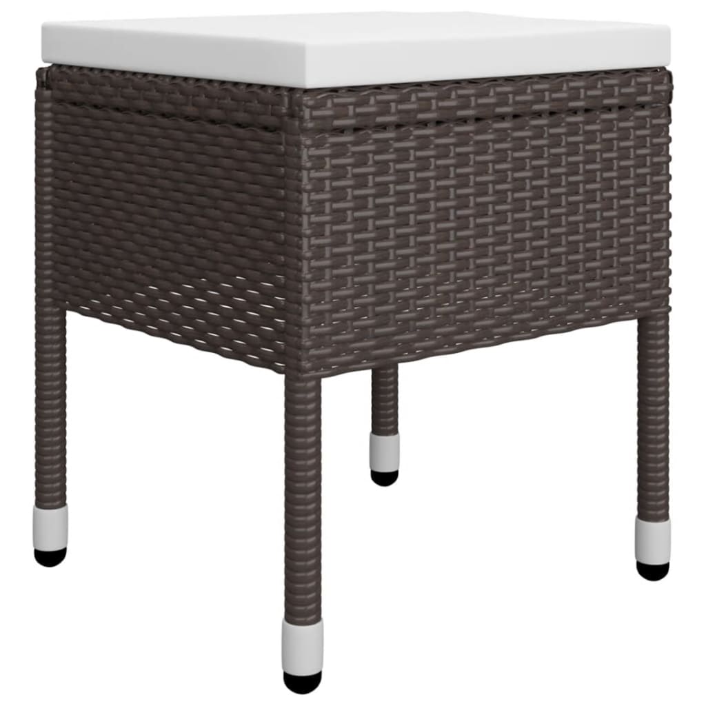 Set Mobili da Pranzo per Giardino 5 pz Marrone 3068746