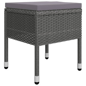 Set Mobili da Pranzo per Giardino 5 pz Grigio cod mxl 69231