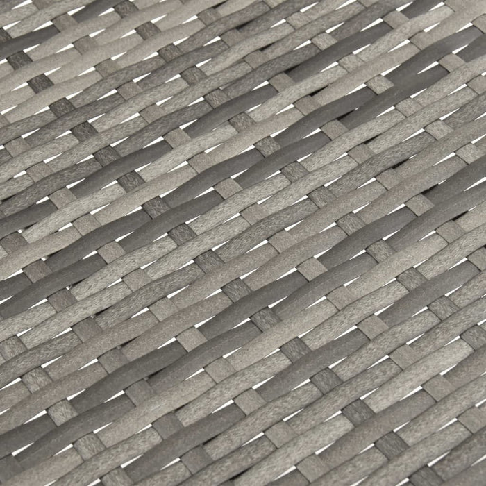 Set Mobili da Pranzo per Giardino 5 pz Grigio 3068751