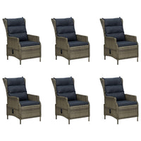 Set Mobili da Pranzo per Giardino 7 pz Marrone 3068843