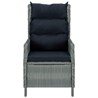 Set Mobili da Pranzo per Giardino 3 pz Grigio Chiaro 3067745