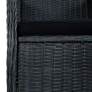 Set Mobili da Pranzo per Giardino 5 pz Grigio Scuro 3067757