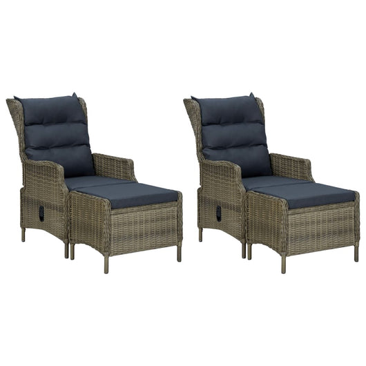 Set Mobili da Pranzo per Giardino 7 pz Marrone cod mxl 69260