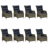 Set da Pranzo da Giardino 9 pz Marrone cod mxl 40857