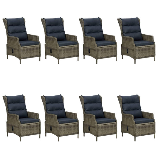 Set da Pranzo da Giardino 9 pz Marrone cod mxl 40857