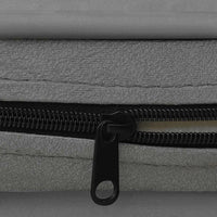 Divano per Cani Grigio 67x47x36 cm in Peluche 171084