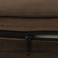 Divano per Cani Marrone 67x47x36 cm in Peluche
