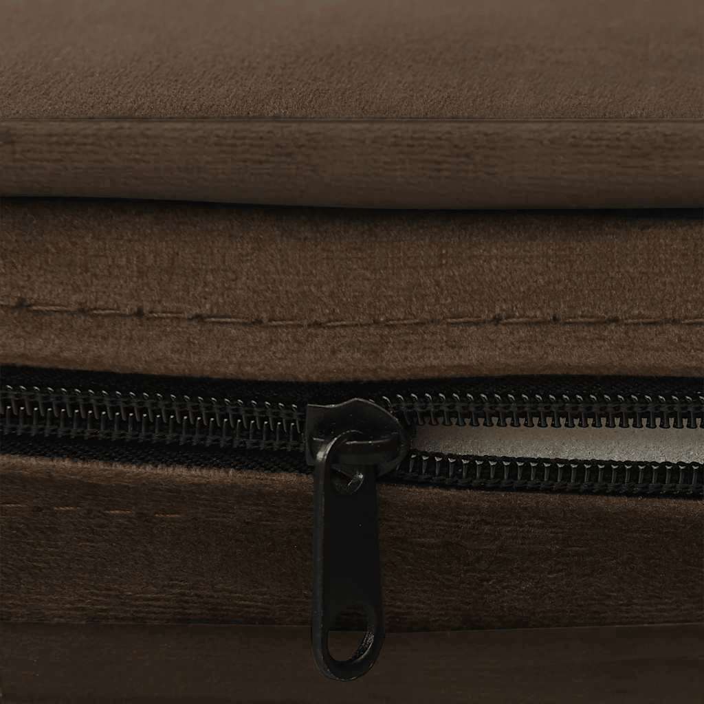 Divano per Cani Marrone 67x47x36 cm in Peluche 171085