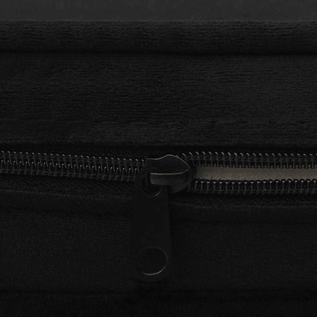 Divano per Cani Nero 67x47x36 cm in Peluche