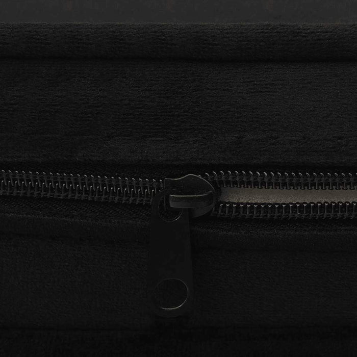 Divano per Cani Nero 67x47x36 cm in Peluche