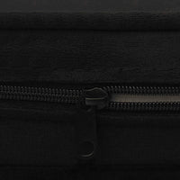 Divano per Cani Nero 67x47x36 cm in Peluche 171086