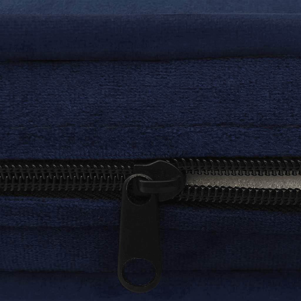 Divano per Cani Blu 67x47x36 cm in Peluche 171088