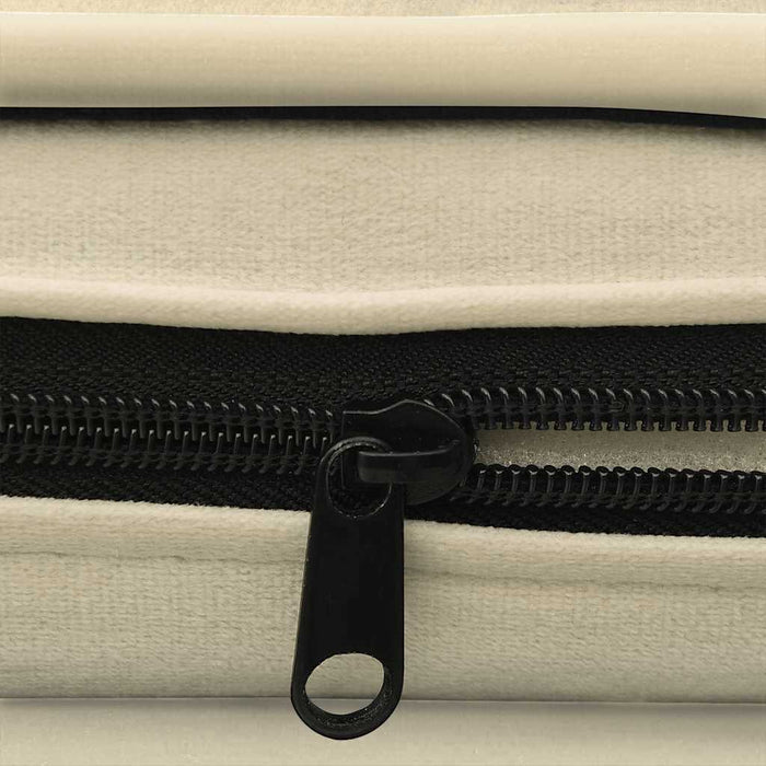 vidaXL Divano per Cani Crema 67x47x36 cm in Peluche