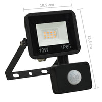 Faretto a LED con Sensore 10 W Bianco Caldo 149623