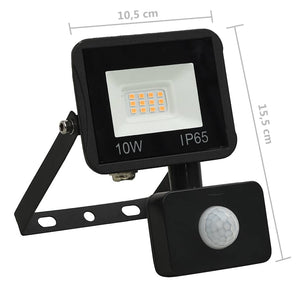 Faretto a LED con Sensore 10 W Bianco Caldo 149623