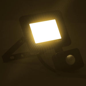 Faretto a LED con Sensore 20 W Bianco Caldocod mxl 80999