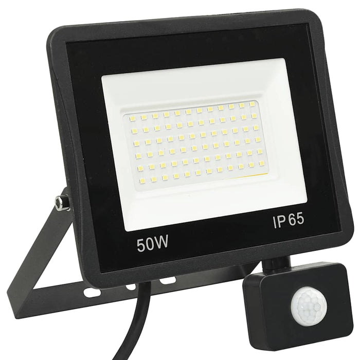 Faretto a LED con Sensore 50 W Bianco Caldo 149626