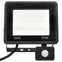 Faretto a LED con Sensore 50 W Bianco Caldo cod mxl 72720