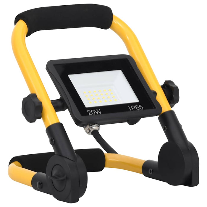 Faretto a LED con Maniglia 20 W Bianco Caldo cod mxl 62386