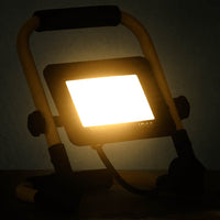 Faretto a LED con Maniglia 30 W Bianco Caldo 149635