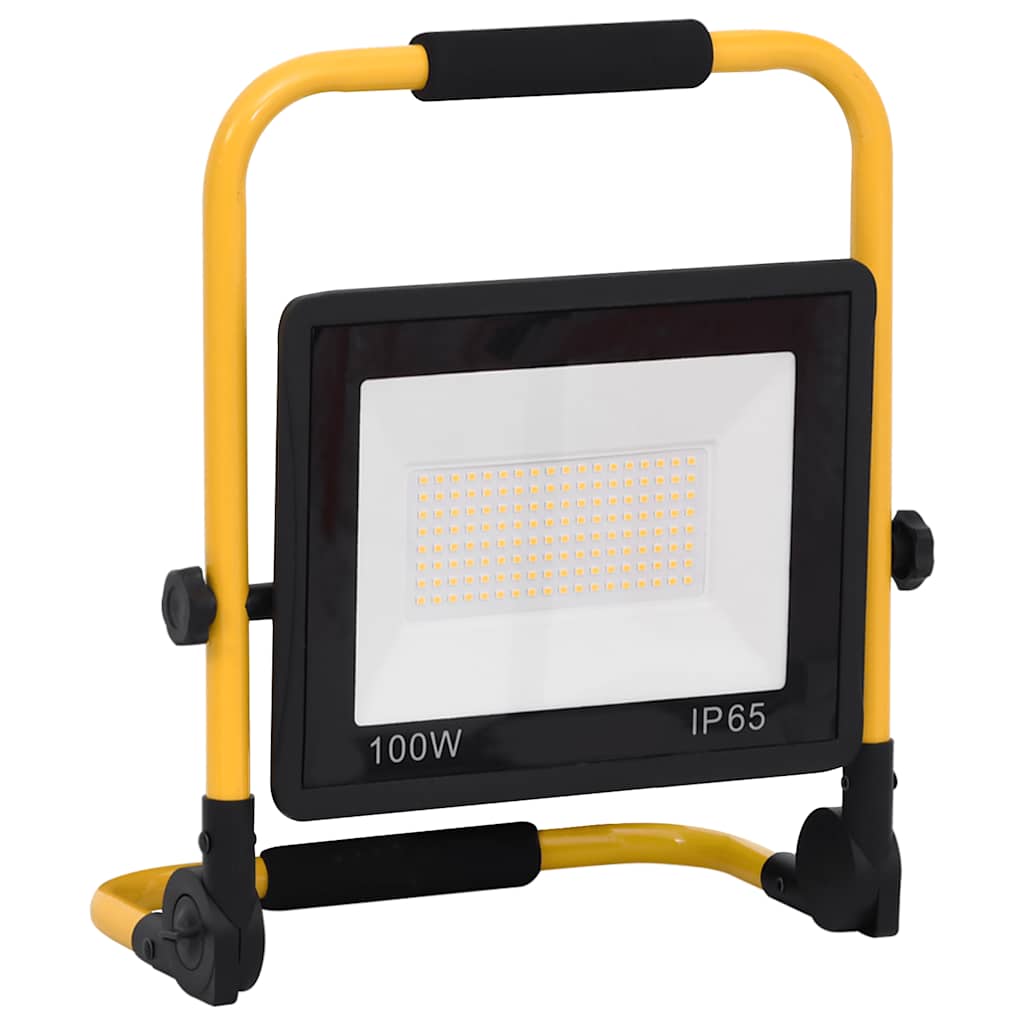 Faretto a LED con Maniglia 100 W Bianco Freddo