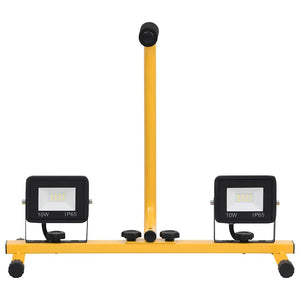 Faretto a LED con Maniglia 2x10 W Bianco Caldo 149643