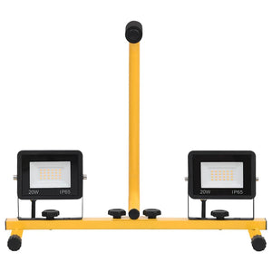 Faretto a LED con Maniglia 2x20 W Bianco Caldo 149644