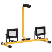 Faretto a LED con Maniglia 2x20 W Bianco Caldo 149644