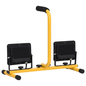 Faretto a LED con Maniglia 2x30 W Bianco Caldo cod mxl 60879