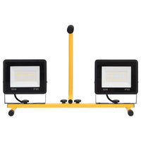 Faretto a LED con Maniglia 2x50 W Bianco Caldo cod mxl 67898