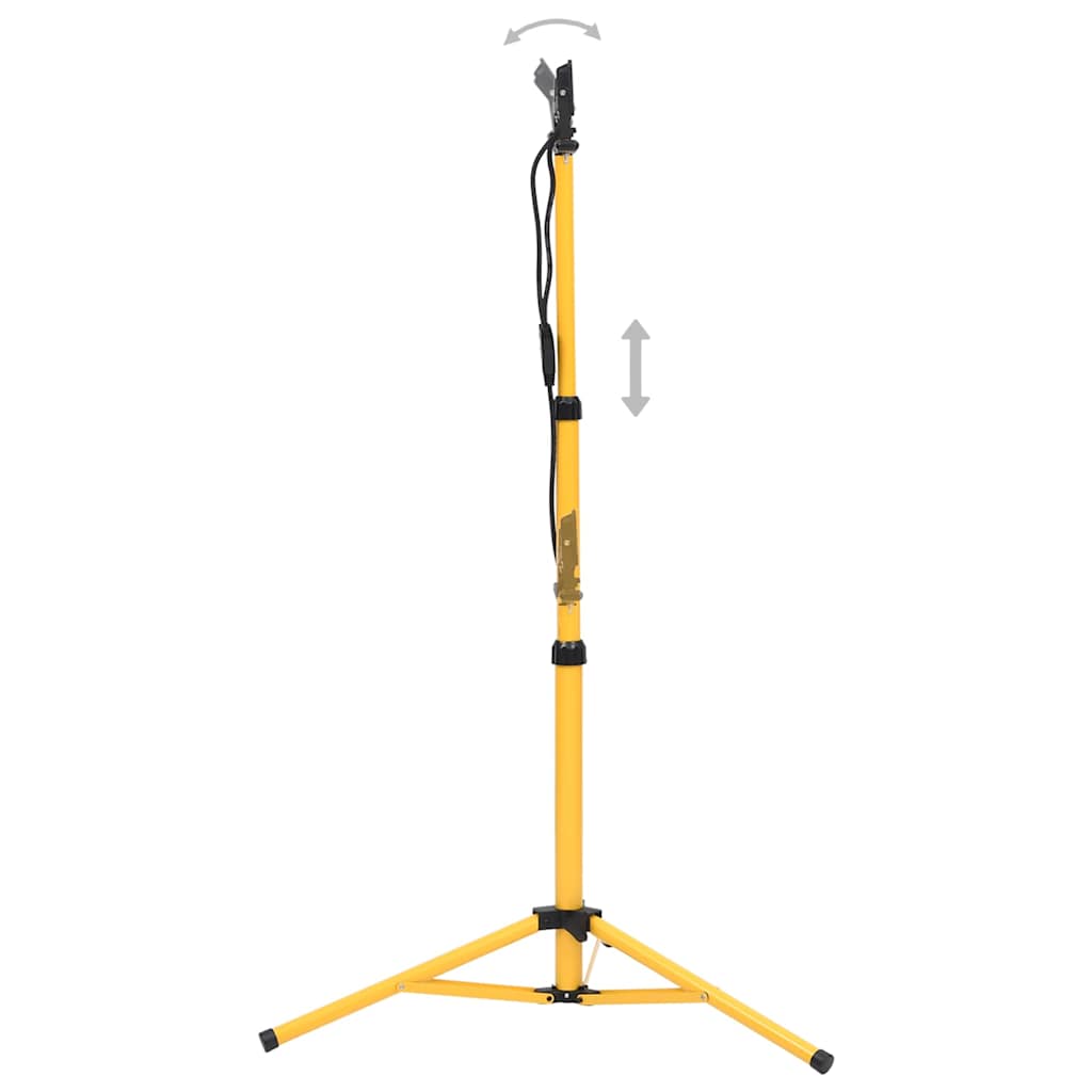 Faretto a LED con Treppiede 2x10 W Bianco Caldo