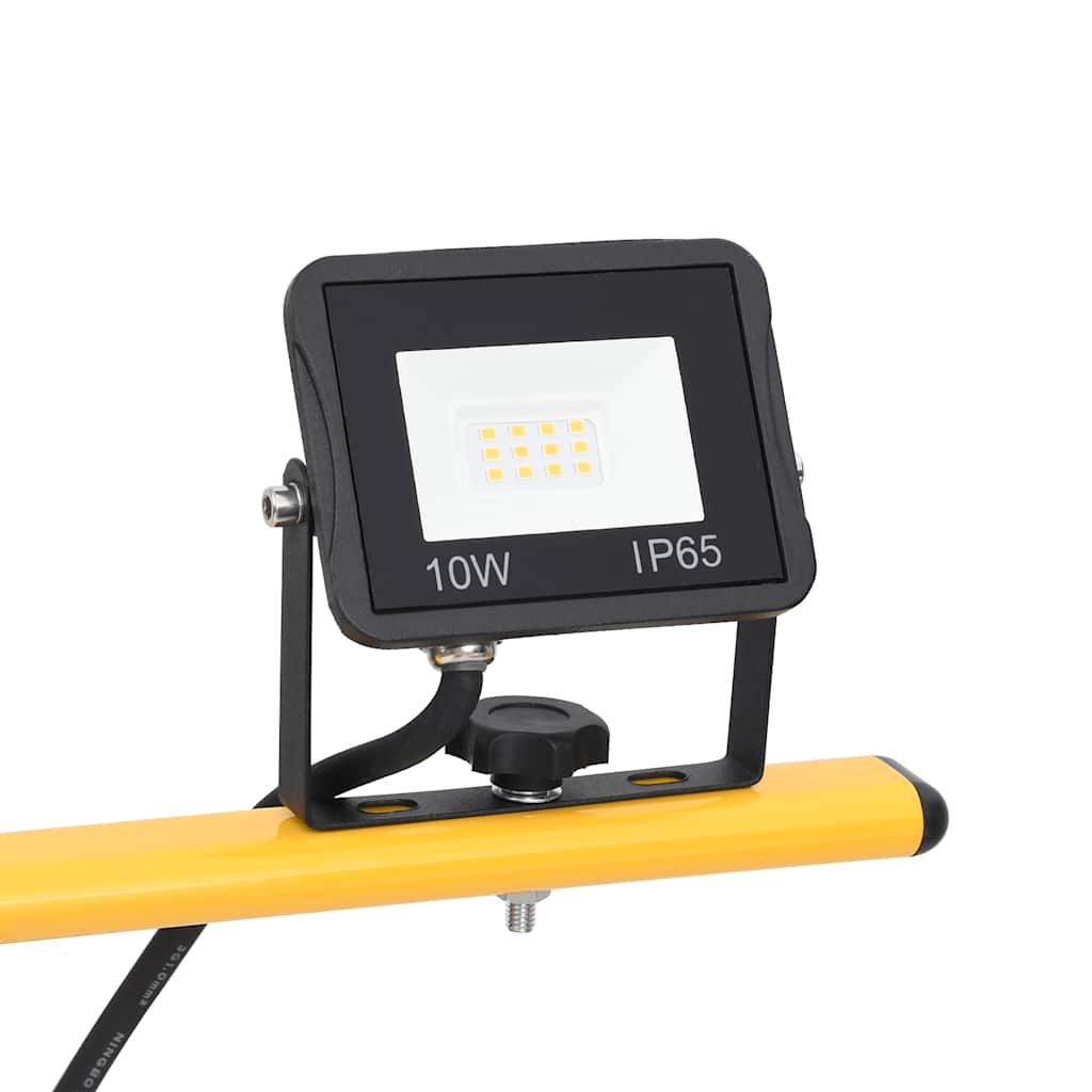 Faretto a LED con Treppiede 2x10 W Bianco Caldo