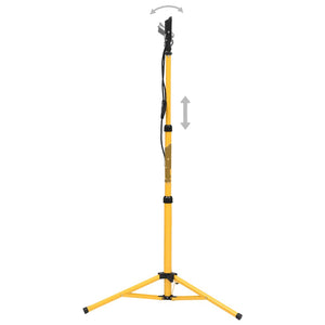 Faretto a LED con Treppiede 2x50 W Bianco Caldo 149656