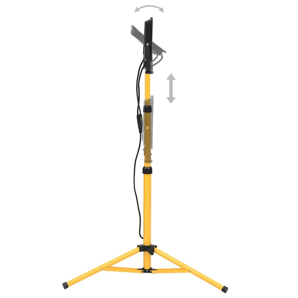 Faretto a LED con Treppiede 2x100 W Bianco Caldo 149657