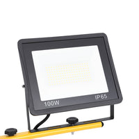 Faretto a LED con Treppiede 2x100 W Bianco Caldo 149657