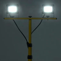 Faretto a LED con Treppiede 2x10 W Bianco Freddo 149658