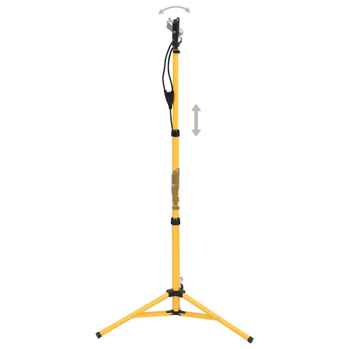 Faretto a LED con Treppiede 2x20 W Bianco Freddo