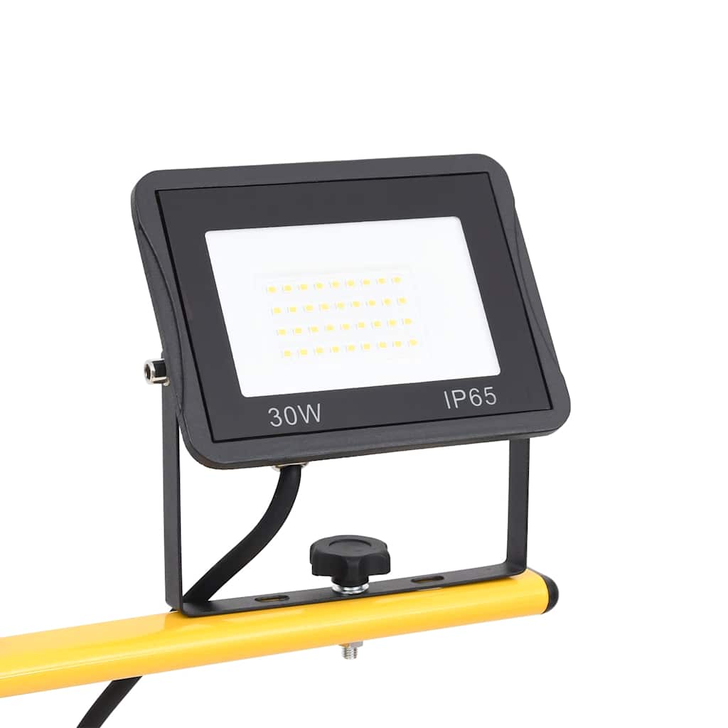 Faretto a LED con Treppiede 2x30 W Bianco Freddo 149660